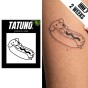Tatuaż półtrwały hot pies
