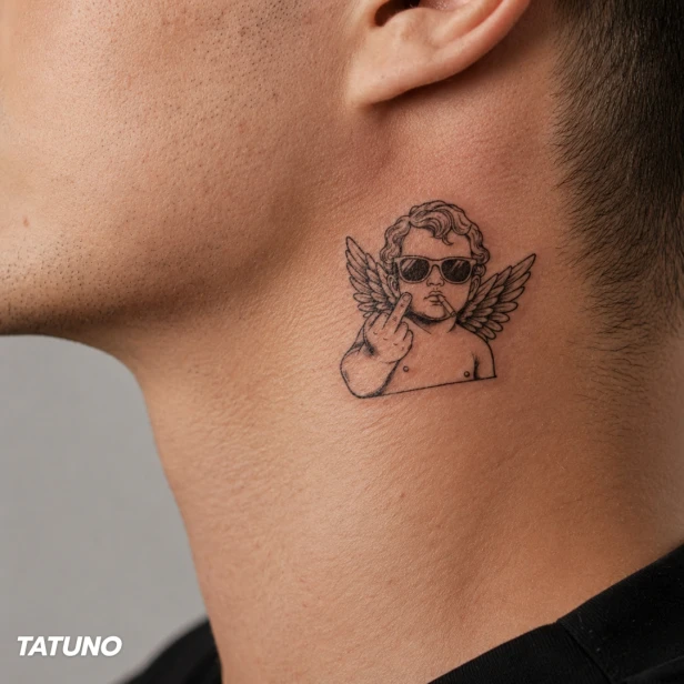 Tatuaż półtrwały świętoszek