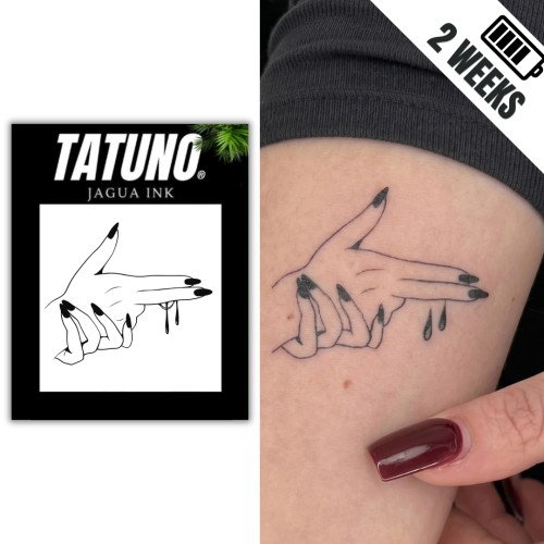 Tatuaż półtrwały zabójczy manicure
