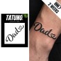 Tatuaż półtrwały tata