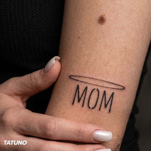 Tatuaż półtrwały mama