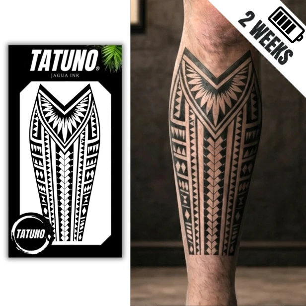 Tatuaż półtrwały czarna energia