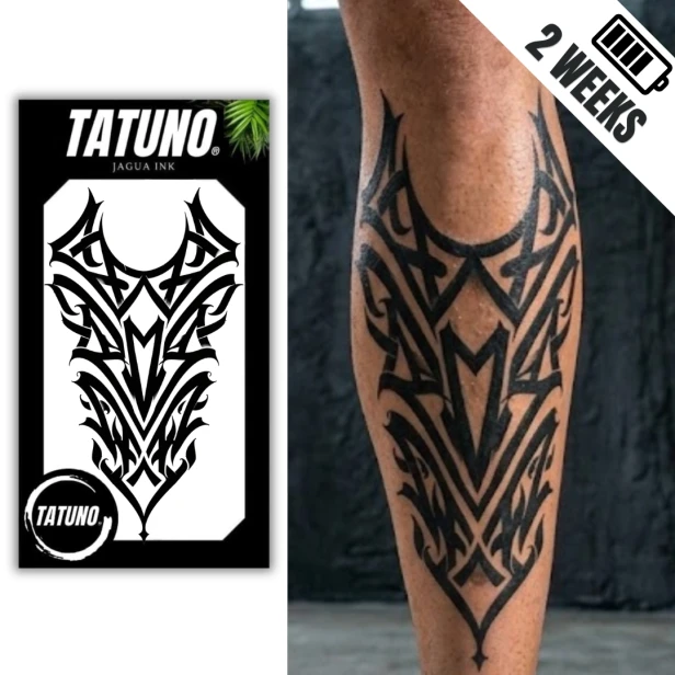Tatuaż półtrwały tribal znak