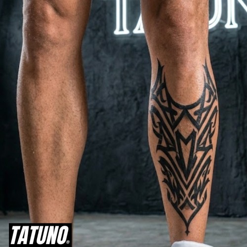 Tatuaż półtrwały tribal znak