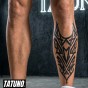 Tatuaż półtrwały tribal znak