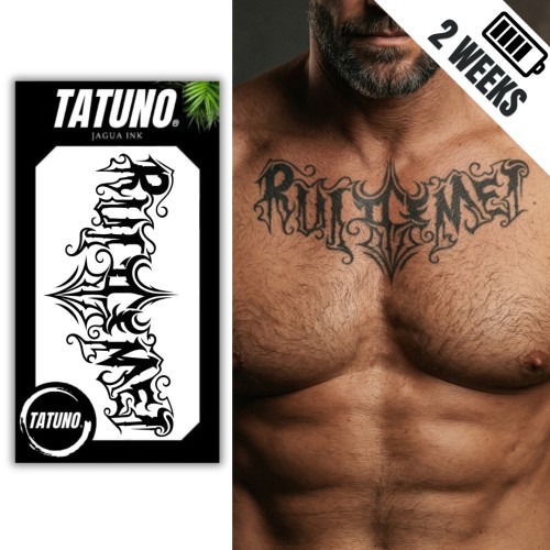 Tatuaż półtrwały ruthless