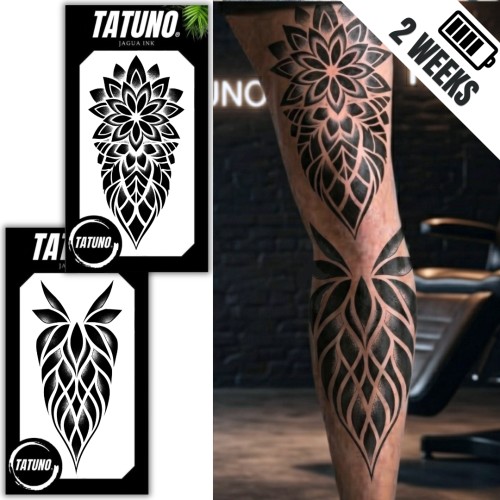Zestaw leg sleeve półtrwały nocny rozkwit