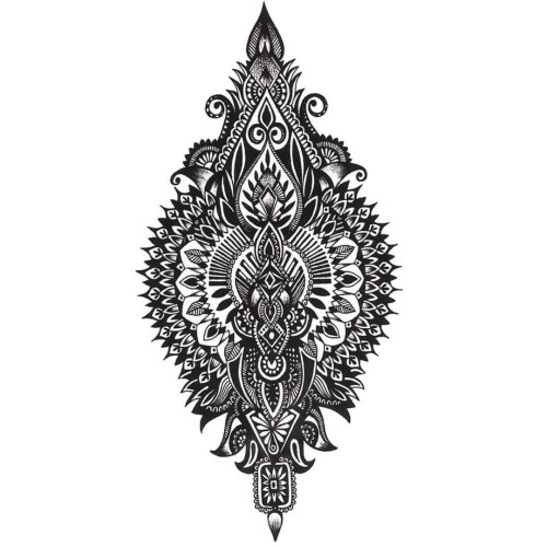 Tatuaż mandala