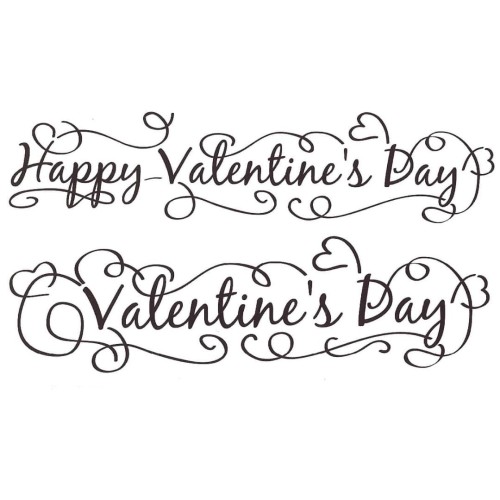 Tatuaże napisy happy valentine's day