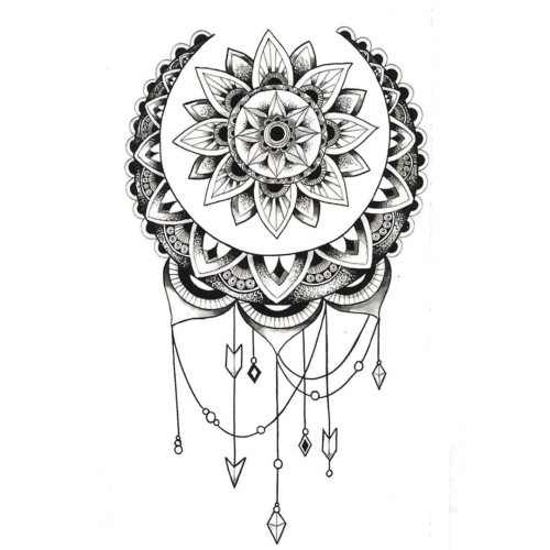 Tatuaż mandala