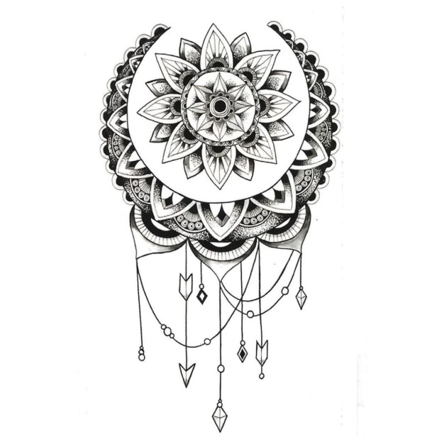 Tatuaż mandala