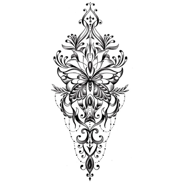 Tatuaż mandala