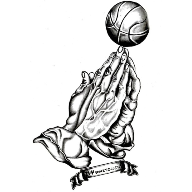 Tatuaż tymczasowy basketball