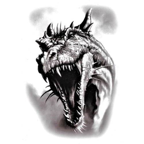Tatuaż tymczasowy dinozaur jurassic world