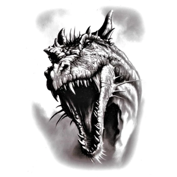 Tatuaż tymczasowy dinozaur jurassic world