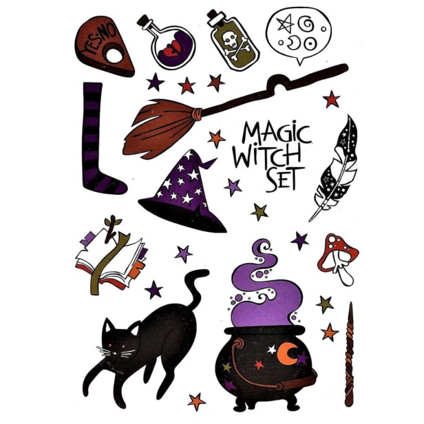 Tatuaże na halloween mix