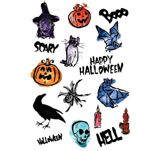 Tatuaże na Halloween mixx