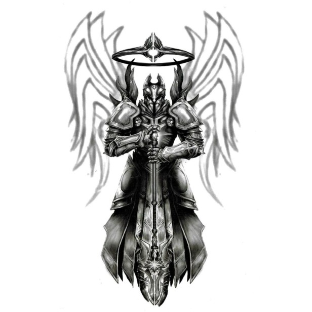 Tatuaż tymczasowy Imperius Diablo III