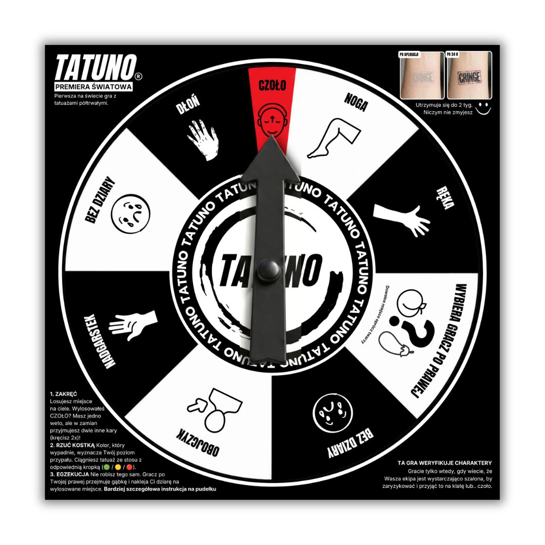 Plansza ze spinnerem TATUNO®