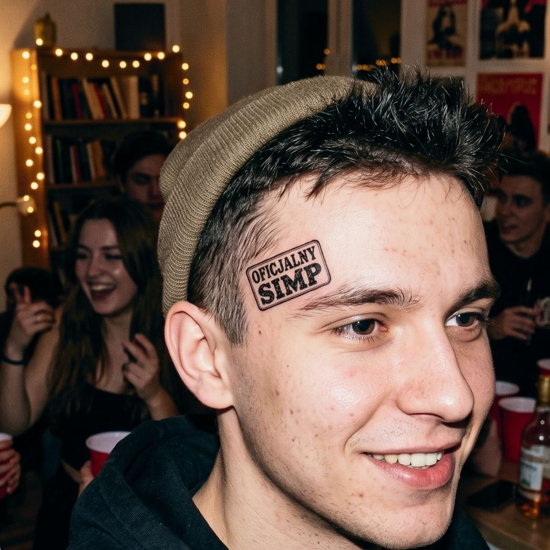 Tatuaż na czole TATUNO®